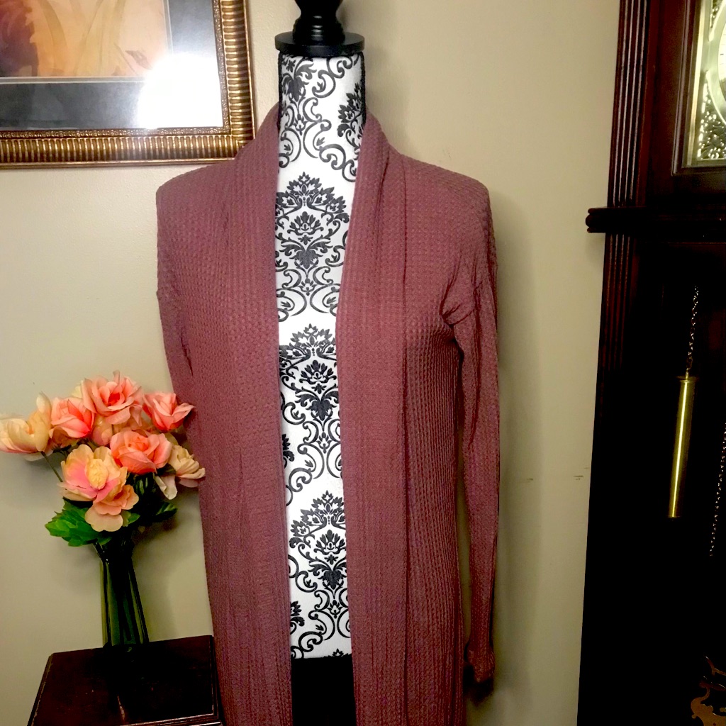 Open Front Split Side Coat